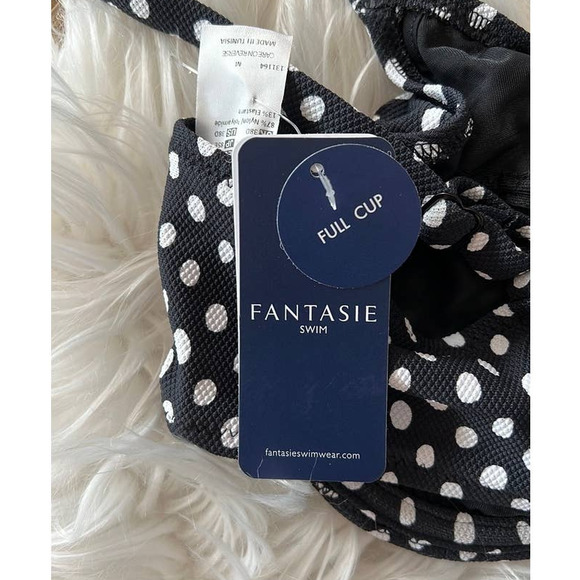 NWT Fantasie Santa Monica Gather Full Cup Bikini Top US 38D - Picture 6 of 7